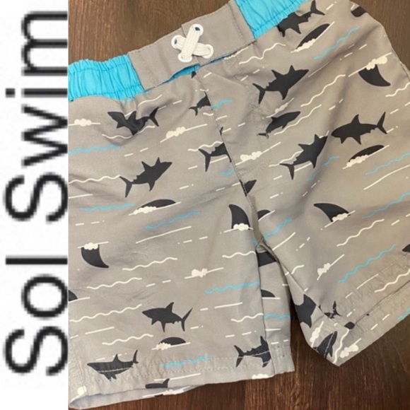 ππ¦ Shark Swim Trunks - Picture 8 of 8
